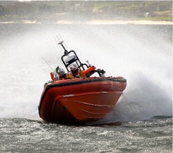 Lough Swilly RNLI's B-Class Atlantic 85 boat.